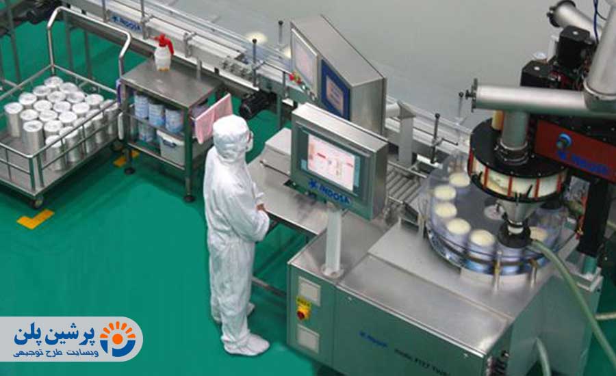 فرآیند تولید شیر خشک صنعتی_پرشین پلن