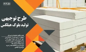 طرح توجیهی تولید بلوک هبلکس_پرشین پلن