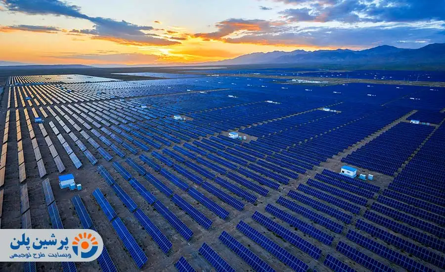 فرایند احداث نیروگاه خورشیدی 150 مگاواتی 